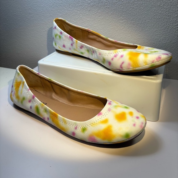 Lucky Brand Shoes - Lucky Brand Emmie Tie Dye Leather Women's Flats size 10M